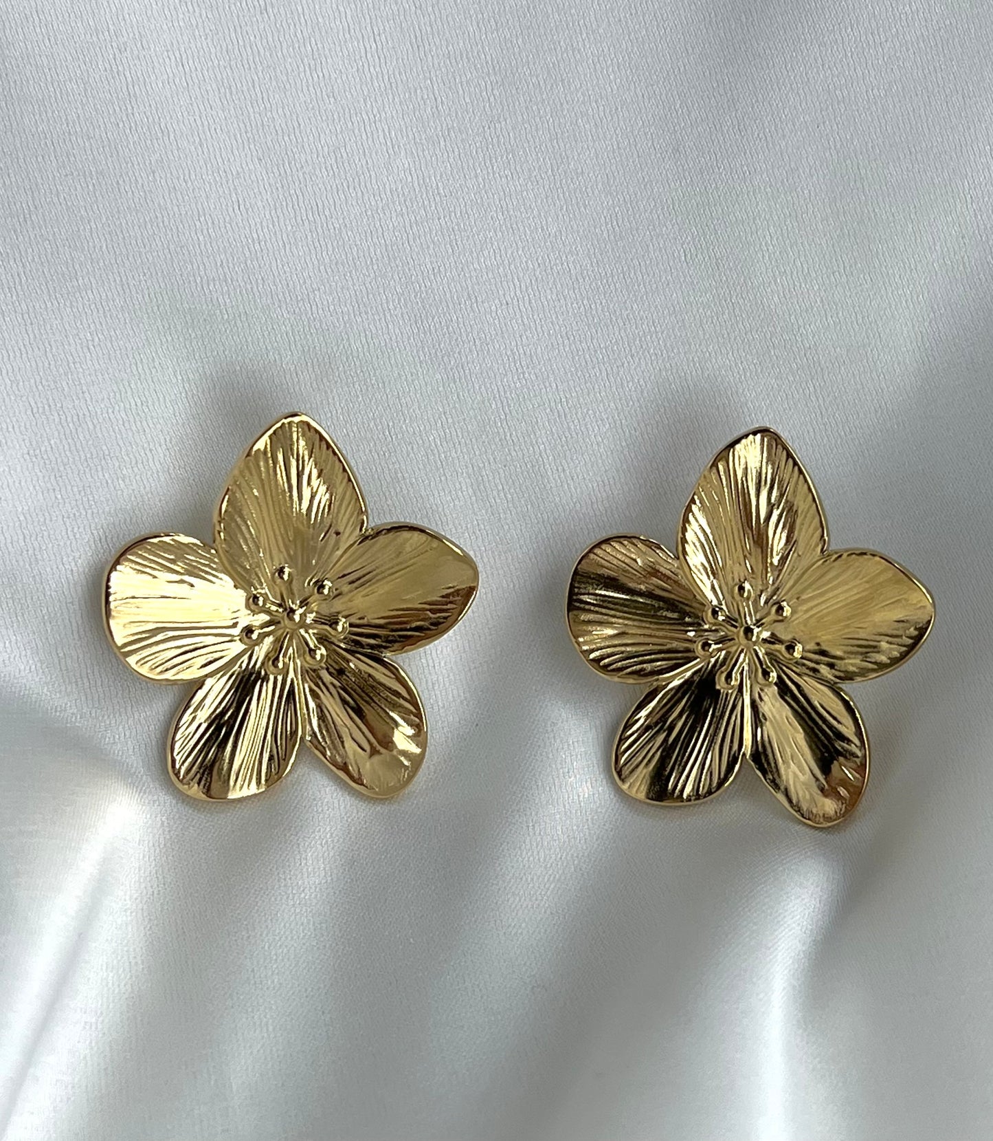 Boucles d’oreilles Fleur