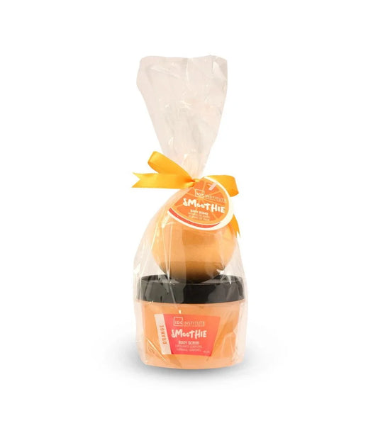 Body Scrub + Bombe de Bain à l’Orange