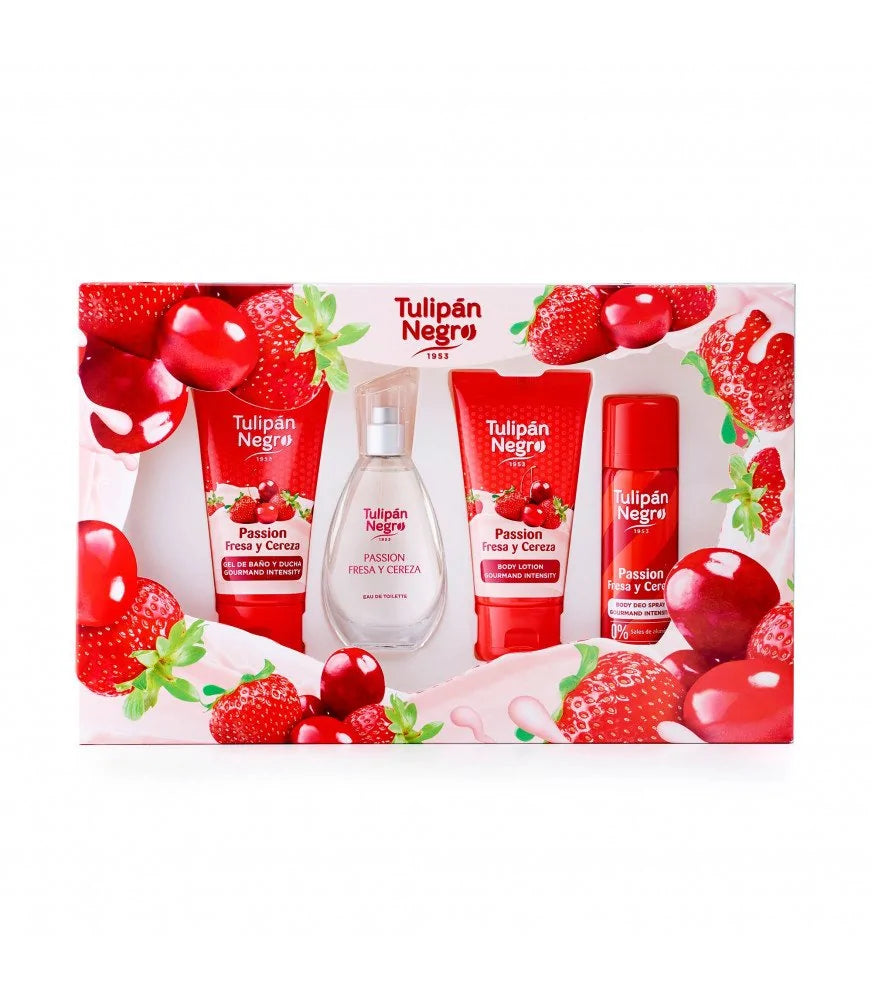 Coffet Gourmand Tulipan Fraise Cerise