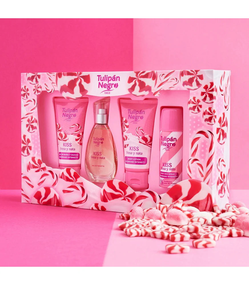 Coffret Gourmand Tulipan Fraise Chantilly